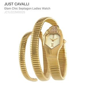 Just cavalli serpentine watch